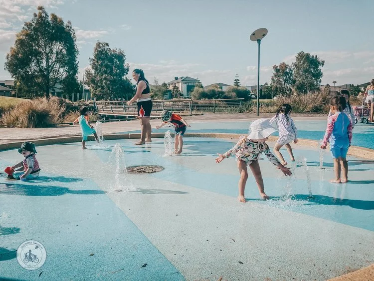 Steel park top water play